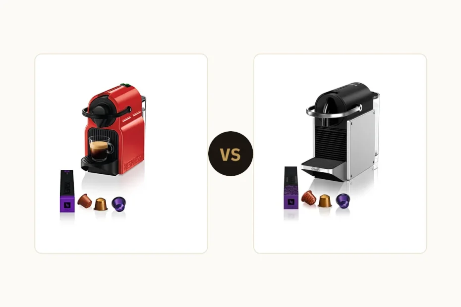 Nespresso Inissia vs Pixie