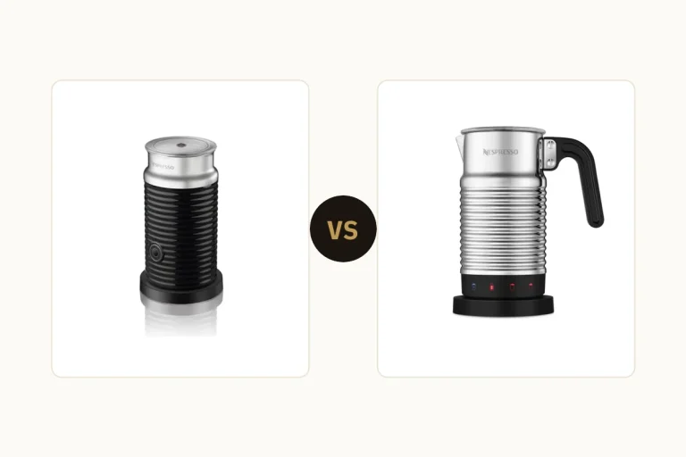 Comparaison entre l’Aeroccino Nespresso 3 et le 4 : les différences
