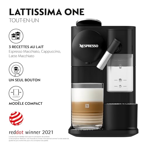 Machine à café Nespresso Lattissima One Evo EN510.B