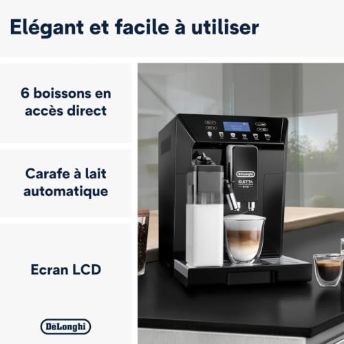 Machine à café DeLonghi Eletta Evo ECAM46.860.B
