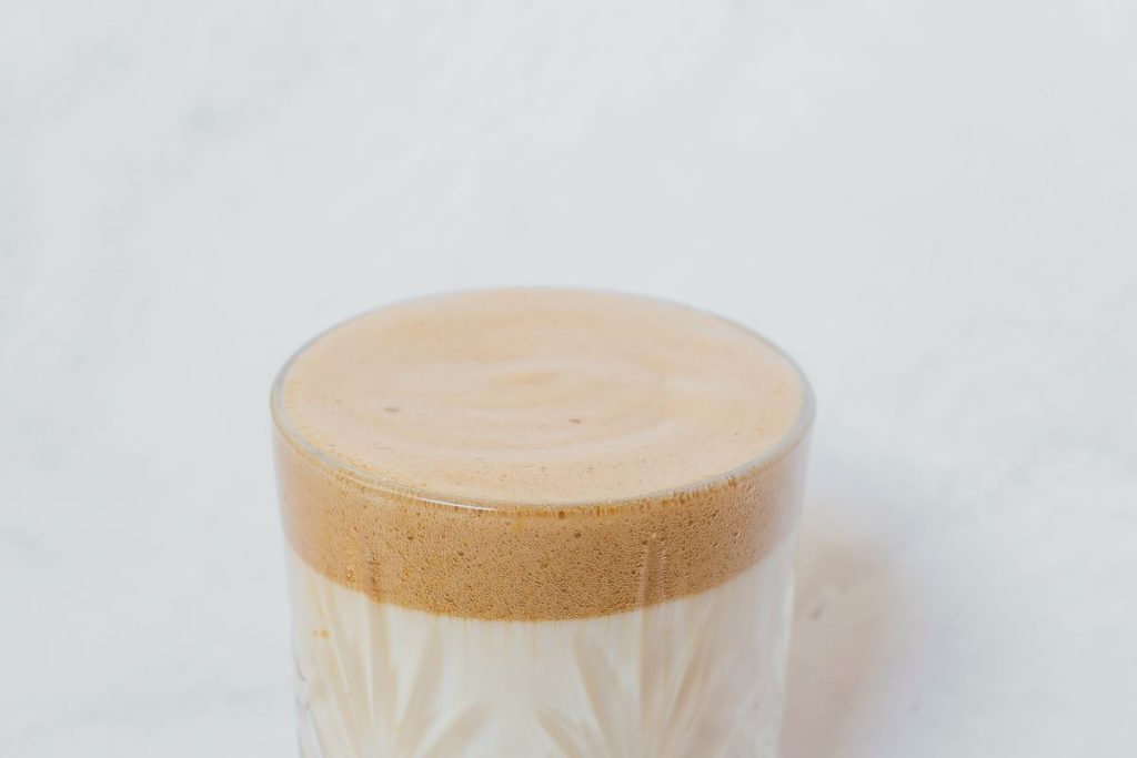 Mousse de café fouettée du dalgona coffee