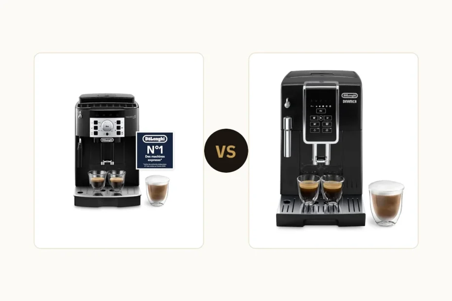 DeLonghi Magnifica S vs Dinamica