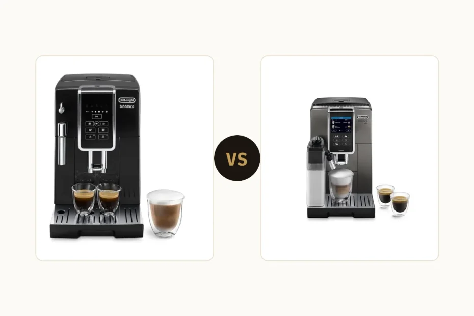 DeLonghi Dinamica vs Dinamica Plus