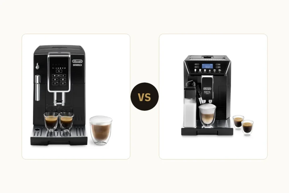 DeLonghi Dinamica vs Eletta