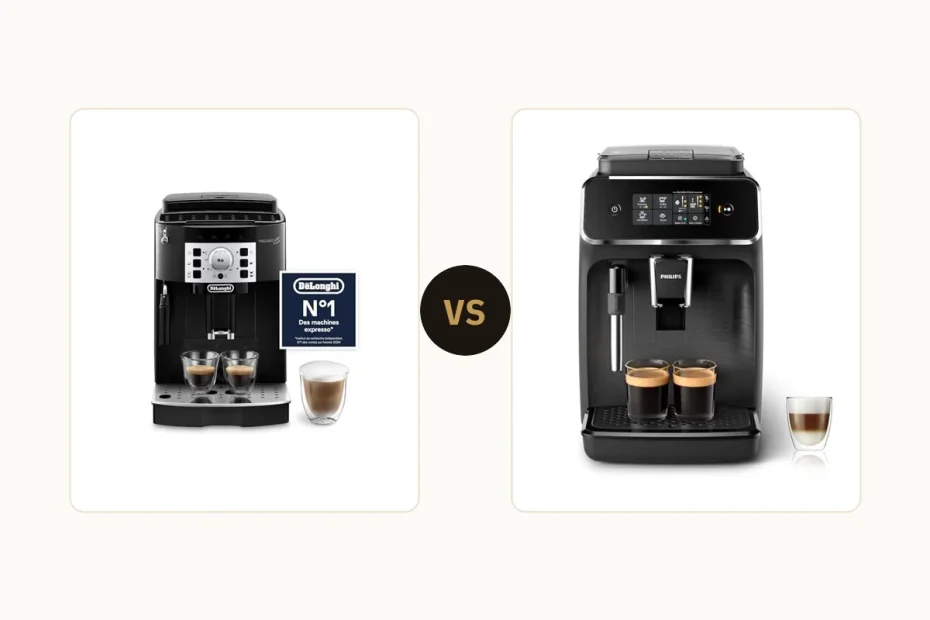 DeLonghi Magnifica S vs Philips 2200