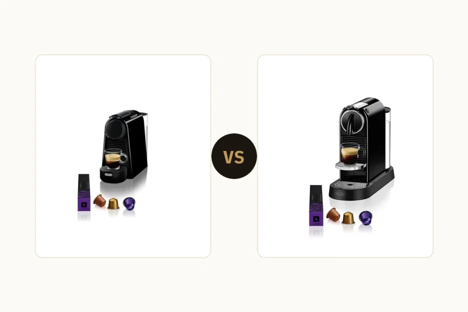 Nespresso Essenza Mini vs Citiz