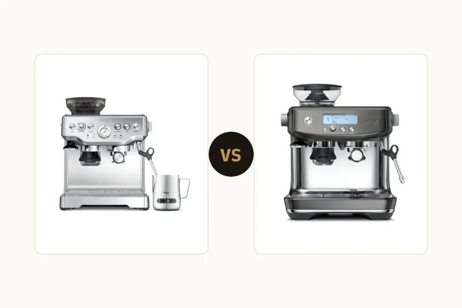 Sage Barista Express vs Barista Pro