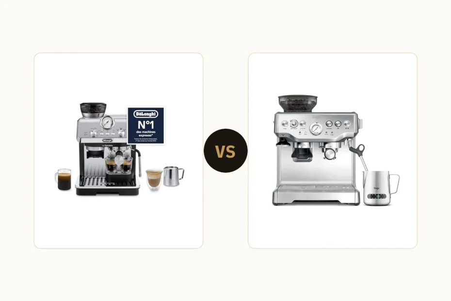 DeLonghi La Specialista Arte vs Sage Barista Express