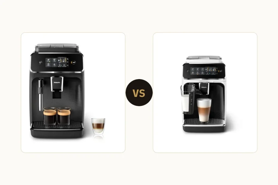 Philips 2200 vs 3200