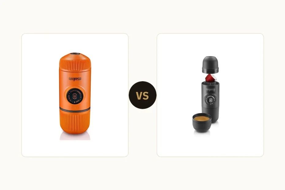 Wacaco Nanopresso vs Minipresso
